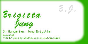 brigitta jung business card